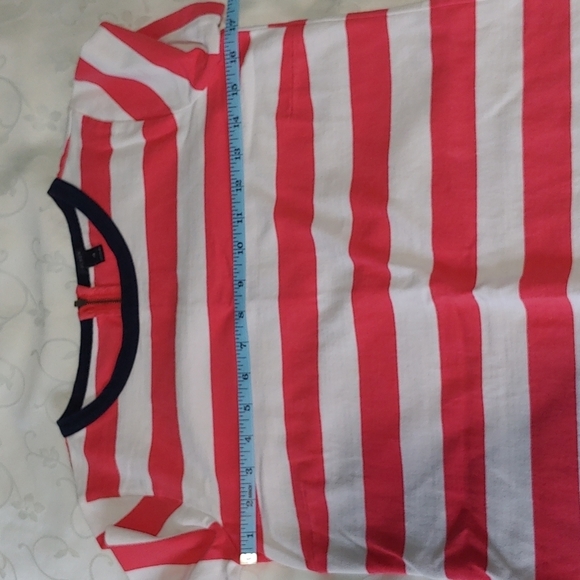 J. Crew Rugby Stripe Dress In Pink XS - Picture 8 of 9